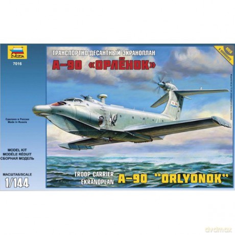 ZVEZDA Troop Carrier Ekranoplan A90