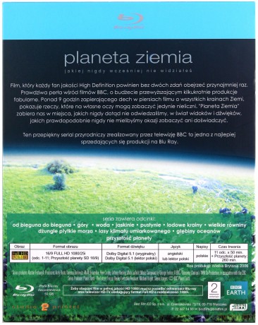 Planeta Ziemia (BBC) [BOX] [3xBlu-Ray]