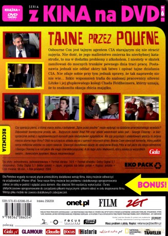 Tajne przez poufne (booklet) [DVD]