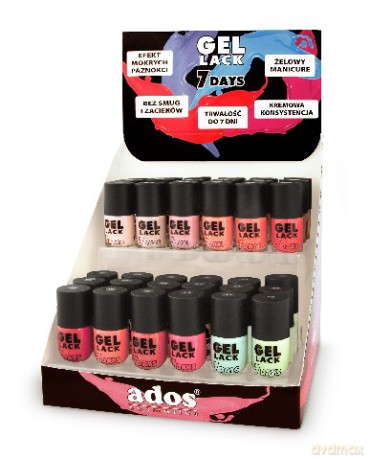 Ados Zestaw Lakier Gel Lak 36 Szt.