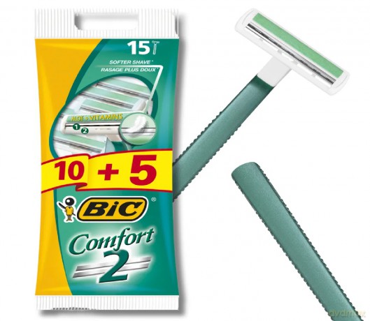 Bic Maszynka Do Golenia Comfort 2 Pouch 10+5szt