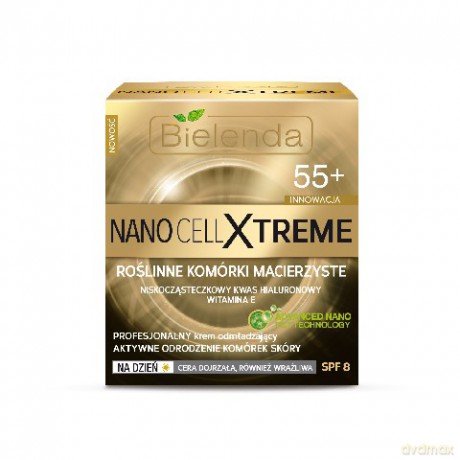 Bielenda Nano Cell Xtreme 55+ Krem Na Dzień Odmładzający 50ml