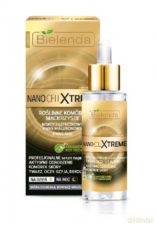 Bielenda Nano Cell Xtreme Serum Naprawcze Na Twarzy,Oczy,Szyję I Dekold 30ml