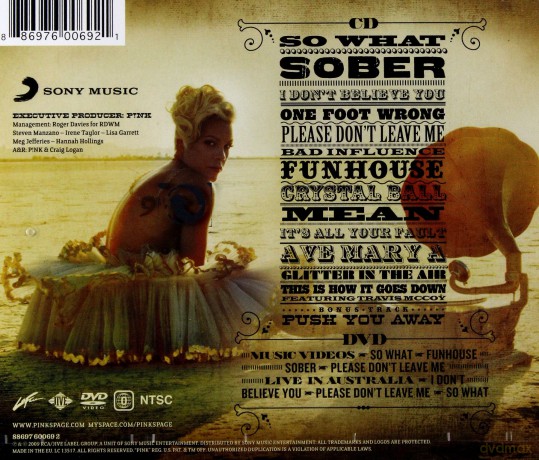 P!nk (Pink): Funhouse: The Tour Edition [CD]+[DVD]