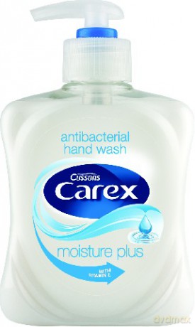 Carex Mydło W Płynie Do Rąk Antybakteryjne Moisture Plus 250ml