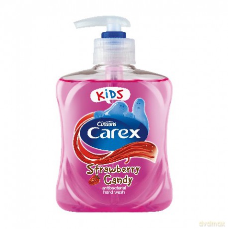 Carex Mydło W Płynie Do Rąk Antybakteryjne Strawberry Candy Dla Dzieci 250ml