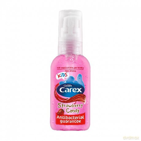 Carex Żel Do Rąk Antybakteryjny Strawberry Candy 50ml