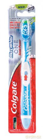 Colgate Szczoteczka Max White One Sonic Power Powered Średnia