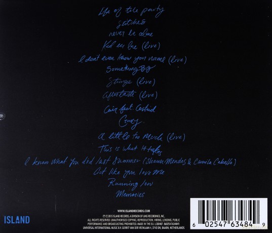 Shawn Mendes: Handwritten (Revisited) [CD]