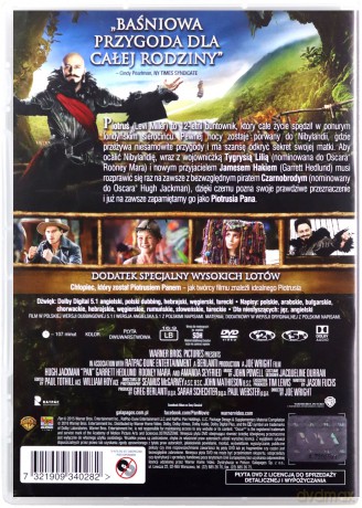 Piotruś. Wyprawa do Nibylandii [DVD]