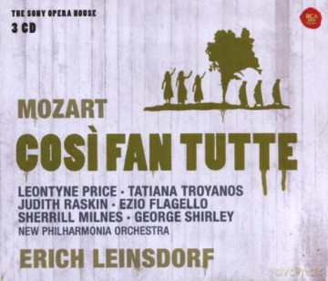 Erich Leinsdorf: Mozart: Cosi fan tutte [3CD]