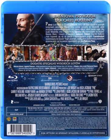 Piotruś. Wyprawa do Nibylandii [Blu-Ray]