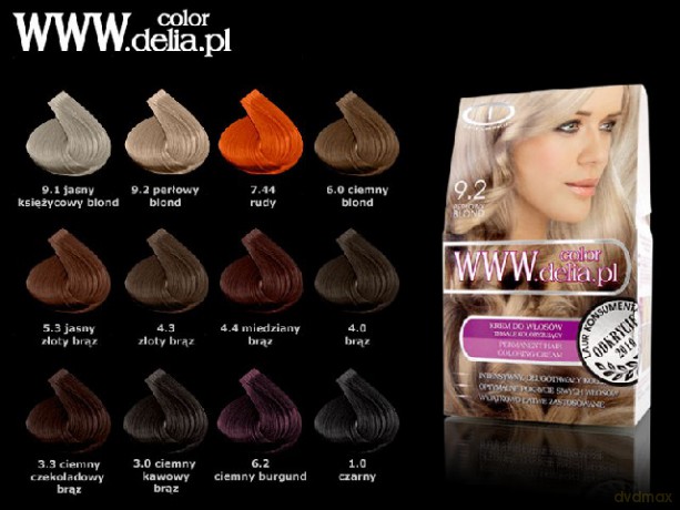 Delia Cosmetics Farba Do Włosów Www.Delia.Pl Nr7.44 Rudy