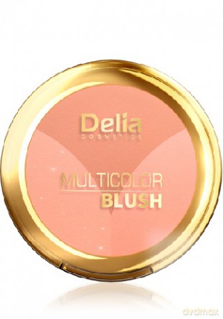 Delia Cosmetics Multicolor Blush Róż Do Policzków Wielokolorowy Nr 02 8g