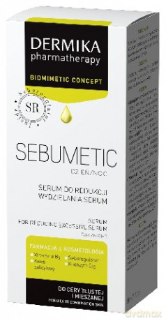 Dermika Pharmatherapy Sebumetic Serum Do Redukcji Wydzielania Sebum Na Dzień I Noc