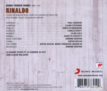 Jean-Claude Malgoire: Handel: Rinaldo [3CD]