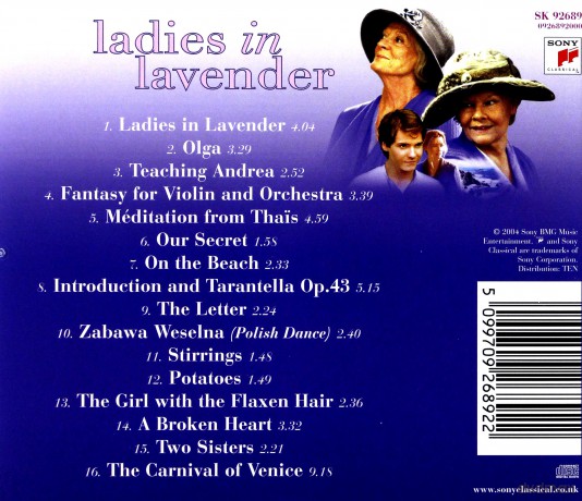 Ladies in Lavender soundtrack (Lawendowe wzgórze) (Joshua Bell) [CD]