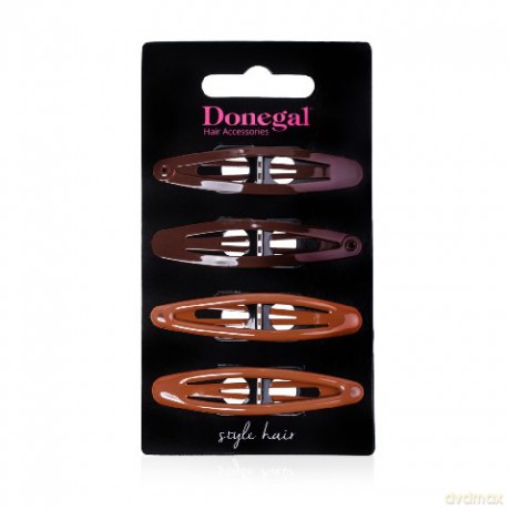 Donegal Spinka Do Włosów Brown&Black (FA-5552) 6cm 1 Op.-4szt
