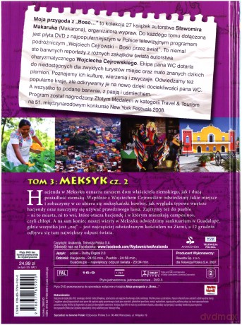 Moja przygoda z "Boso..." (Tom 3) Meksyk część 2 - Sławomir Makaruk (booklet) [DVD]
