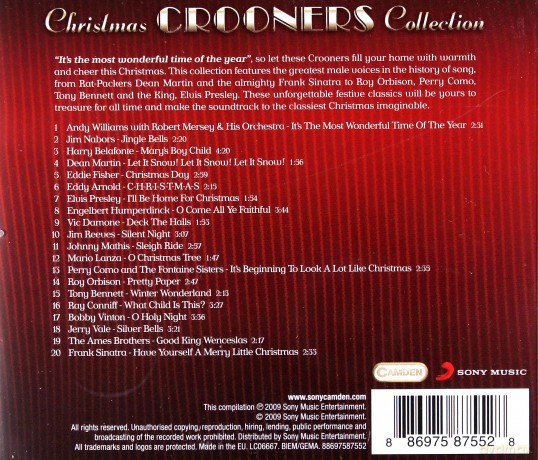 Christmas Crooners Collection [CD]