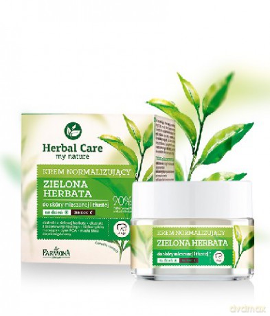 Farmona Herbal Care Krem Normalizujący Z Zieloną Herbatą Na Dzień I Noc 50ml