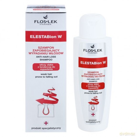 Floslek Elestabion W - Szampon Zapobiegający Wypadaniu Włosów 200ml