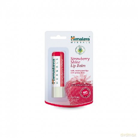 Himalaya Herbals Balsam Do Ust Nabłyszczający Strawberry Shine 4.5 G