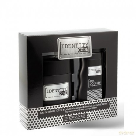 Inessance Paris Zestaw Prezentowy Identity Code (woda Toaletowa 100ml+Żel Pod Prysznic 2w1 200ml)