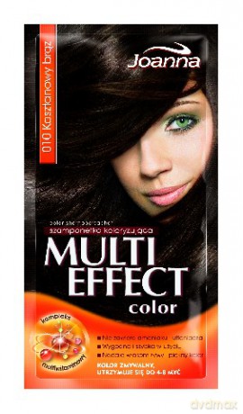 Joanna Multi Effect Color Szamponetka Do Włosów 010 Kasztanowy Brąz