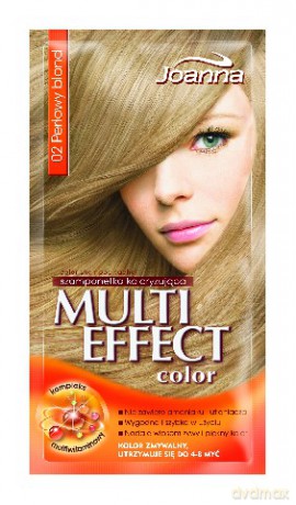 Joanna Multi Effect Color Szamponetka Do Włosów 02 Perłowy Blond
