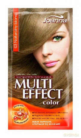Joanna Multi Effect Color Szamponetka Do Włosów 03 Naturalny Blond