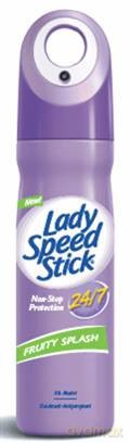 Lady Speed Stick Dezodorant W Sprayu 24/7 Fruity Splash 150ml