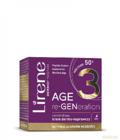 Lirene Age Re-Generaton 50+ Krem Noc