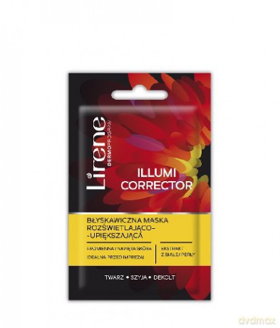 Lirene Dermoprogram Maseczka Illumi Corrector Rozświetlająca 8ml