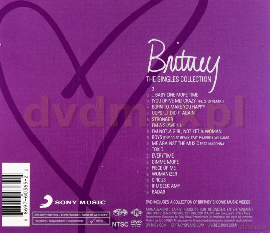 Britney Spears: The Singles Collection [CD]+[DVD]