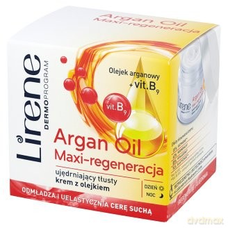 Lirene Oil Krem Argan Regeneracja