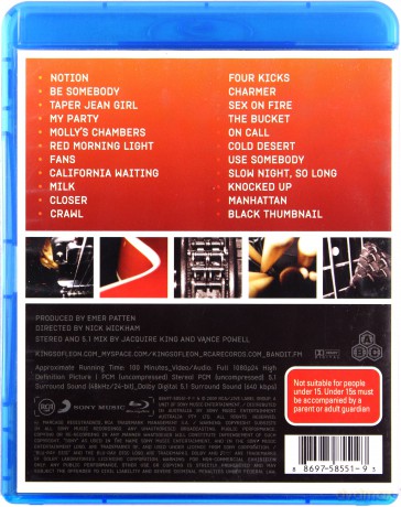Kings Of Leon: Live At The O2 London [Blu-Ray]