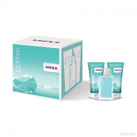 Mexx Zestaw Prezentowy Ice Touch Woman (woda Toaletowa 30ml+Żel Pod Prysznic 50ml+Balsam Do Ciała 50ml)