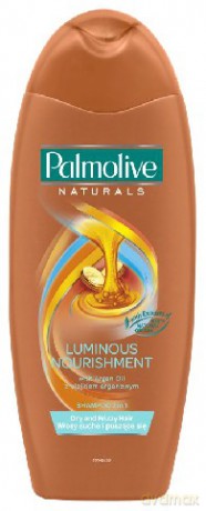 Palmolive Luminous Nourishment Szampon Do Włosów Suchych I Puszących Się 350ml