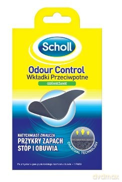 Scholl Odour Control Wkładki Przeciwpotne Do Butów 1op.