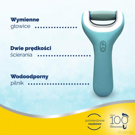 Scholl Piel Velvet Smoth Pilnik Elektr.Wet&Dry