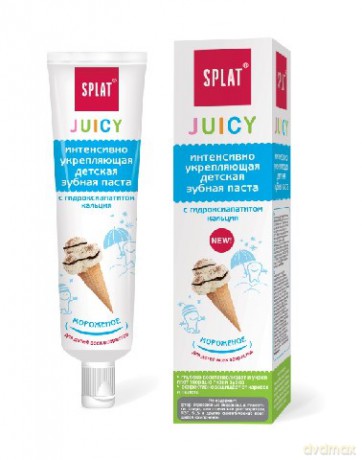 Splat Juicy Pasta Do Zębów Dla Dzieci Ice Cream 35ml