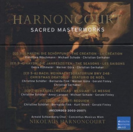 Nicolas Harnoncourt: Sacred Music Edition [9CD]