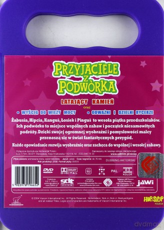Przyjaciele z podwórka - Latający kamień [DVD]