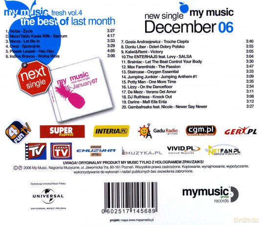 My music fresh vol. 4 [CD]