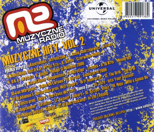 Muzyczne radio: Muzyczne hity vol. 2 [CD]