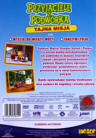 Przyjaciele z podwórka - Tajna misja [DVD]
