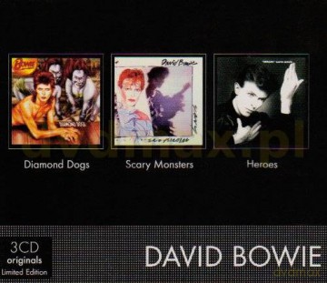David Bowie: Diamonds Dog+Scary Monsters+Heroes [3CD]