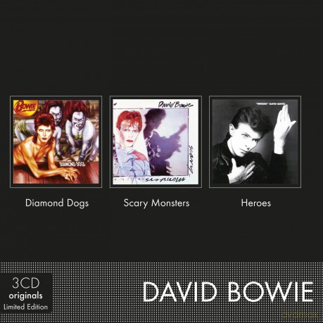 David Bowie: Diamonds Dog+Scary Monsters+Heroes [3CD]