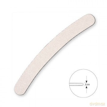 Top Choice Pielęgnacja I Zdobienie Paznokci Pilnik Banan 80/100 White 74585